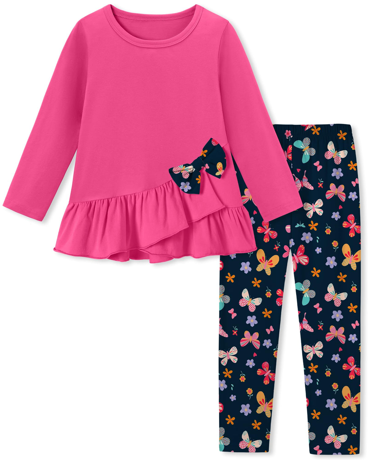 Toddler Girl Clothes 18M-8T Girls Fall Winter Outfit 2Pcs Set