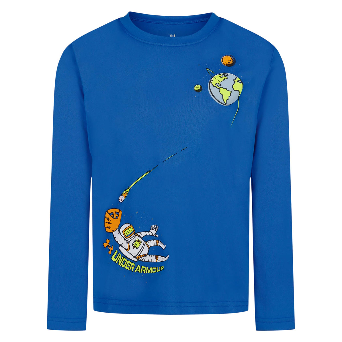 Under Armour Boys' Long Sleeve Logo Graphic T-Shirt, Relaxed Fit