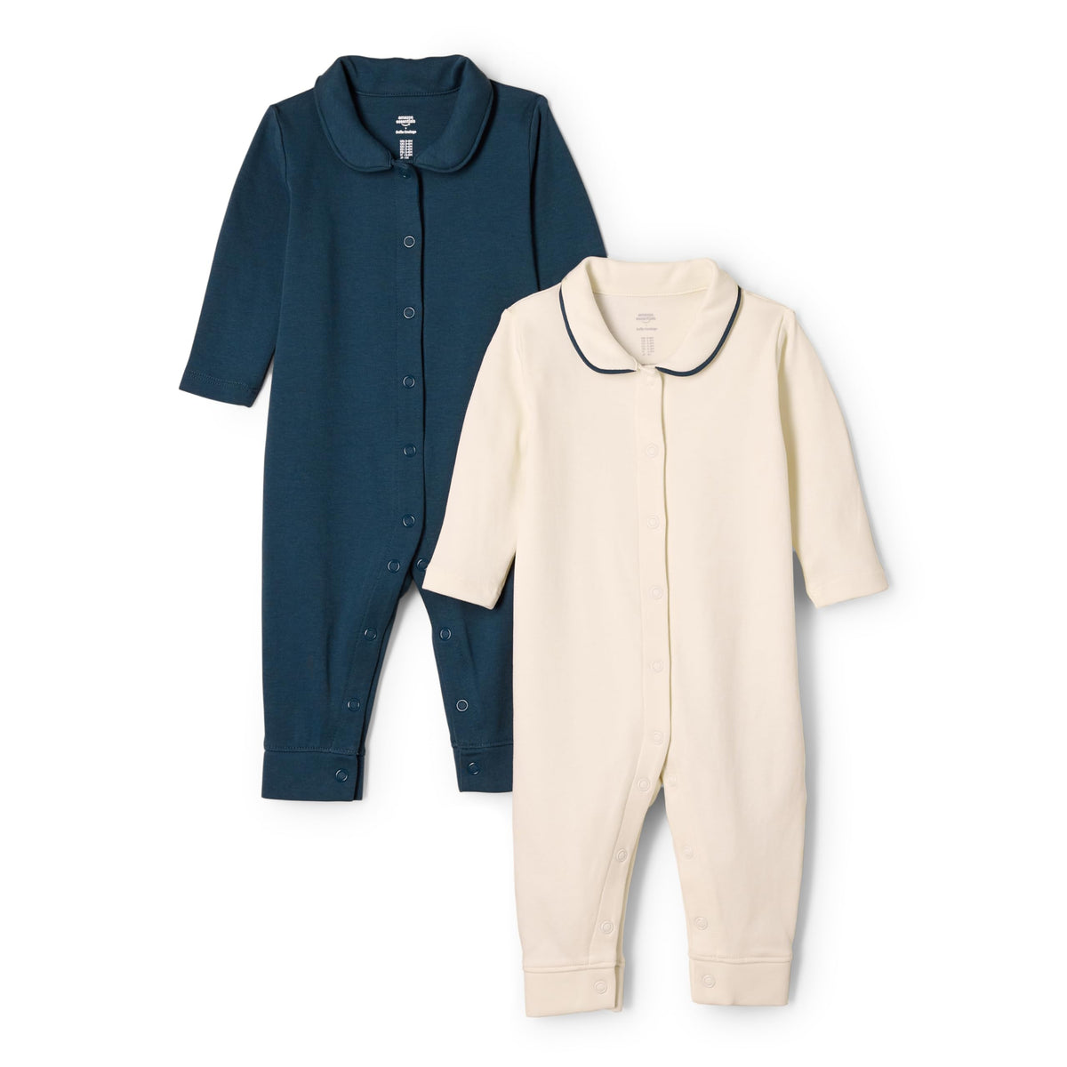 Amazon Essentials x Sofia Grainge Unisex Babies' Cotton Footless Sleepsuit, Pack of 2