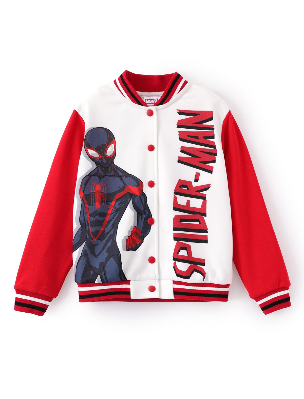 Disney Bomber Jacket Spider Man Marvel Toy Story Cars Varsity Cardigan2-13Y