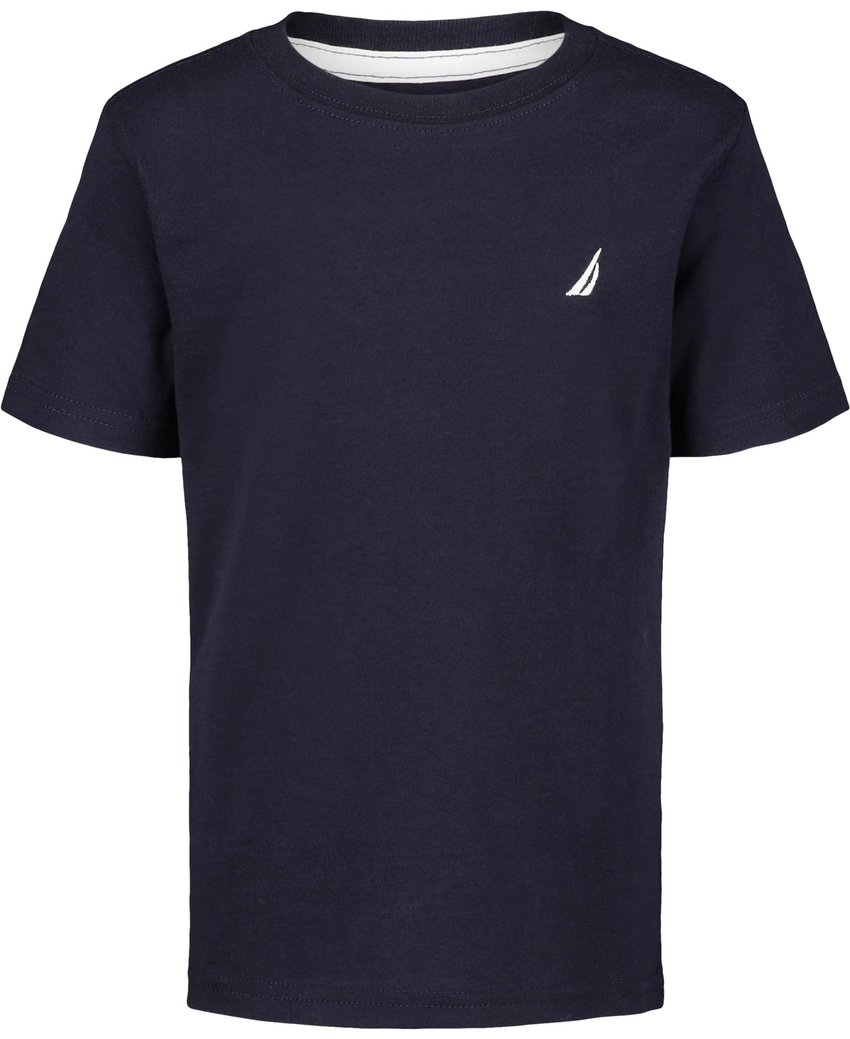 Nautica Boys' Short Sleeve Solid Crewneck T-Shirt
