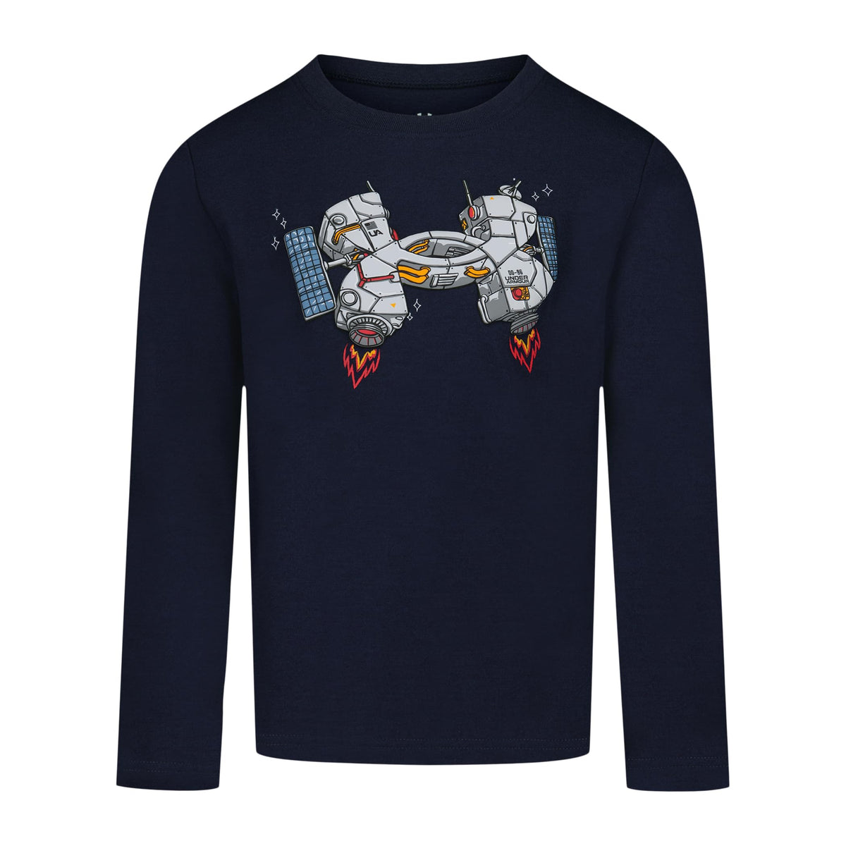 Under Armour Boys' Long Sleeve Logo Graphic T-Shirt, Relaxed Fit