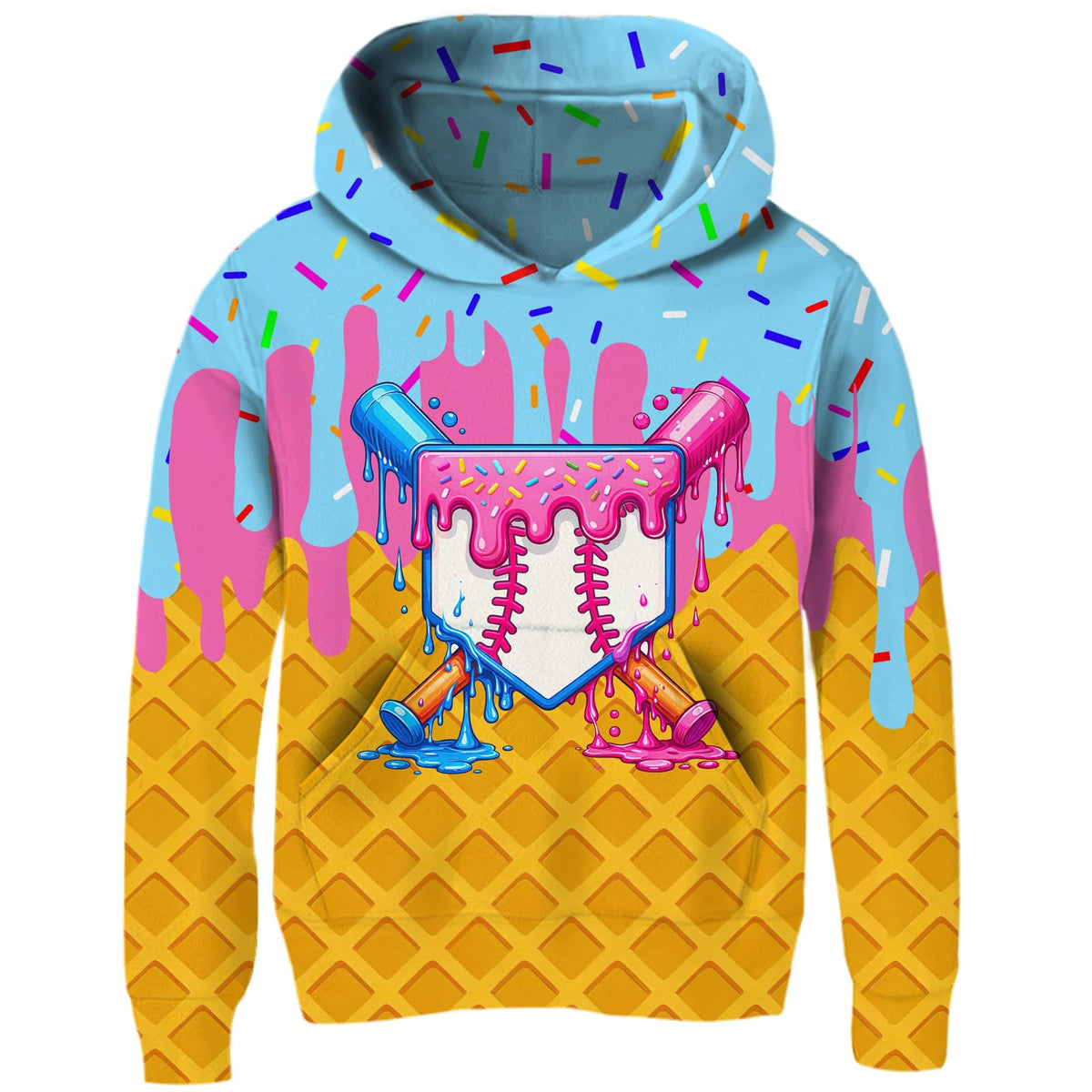 Idgreatim Boys Girls Hoodies Kids 3D Graphic Hooded Sweatshirts size 6-16