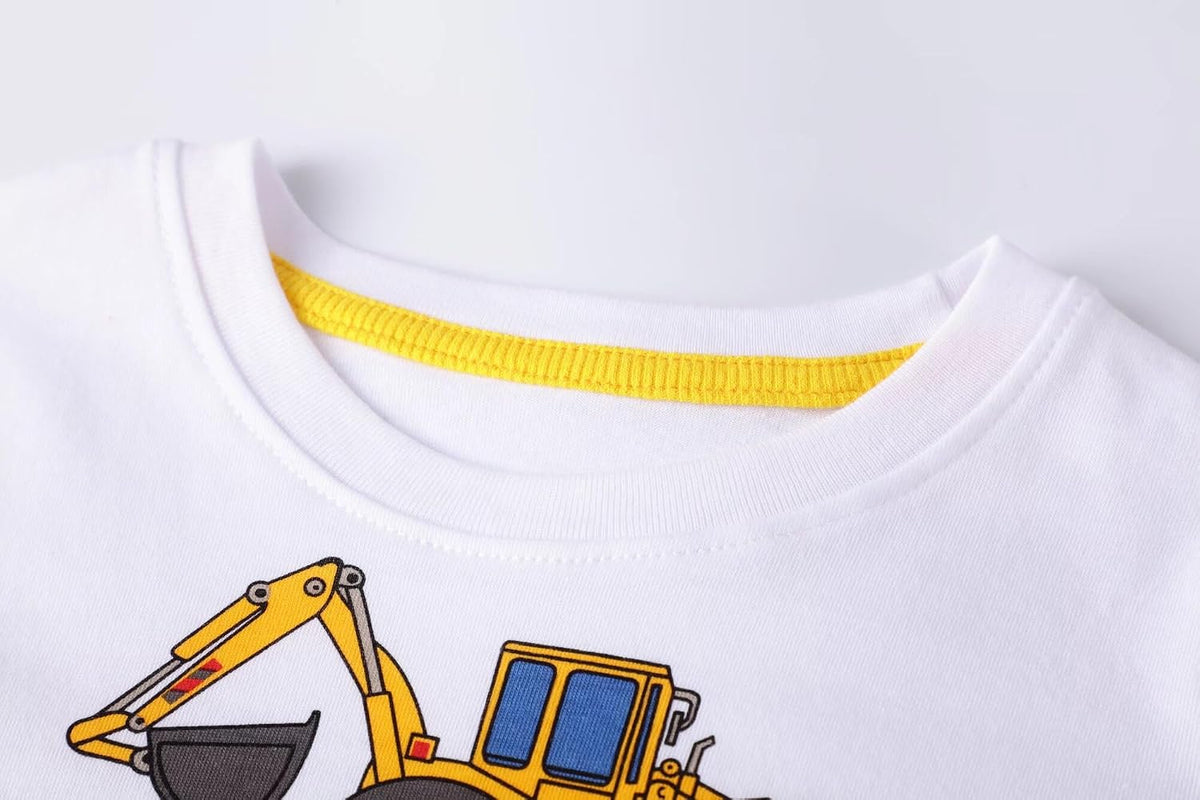 Toddler Boy Clothes Kids Summer Cotton Outfits Short Set Size 2-7Y