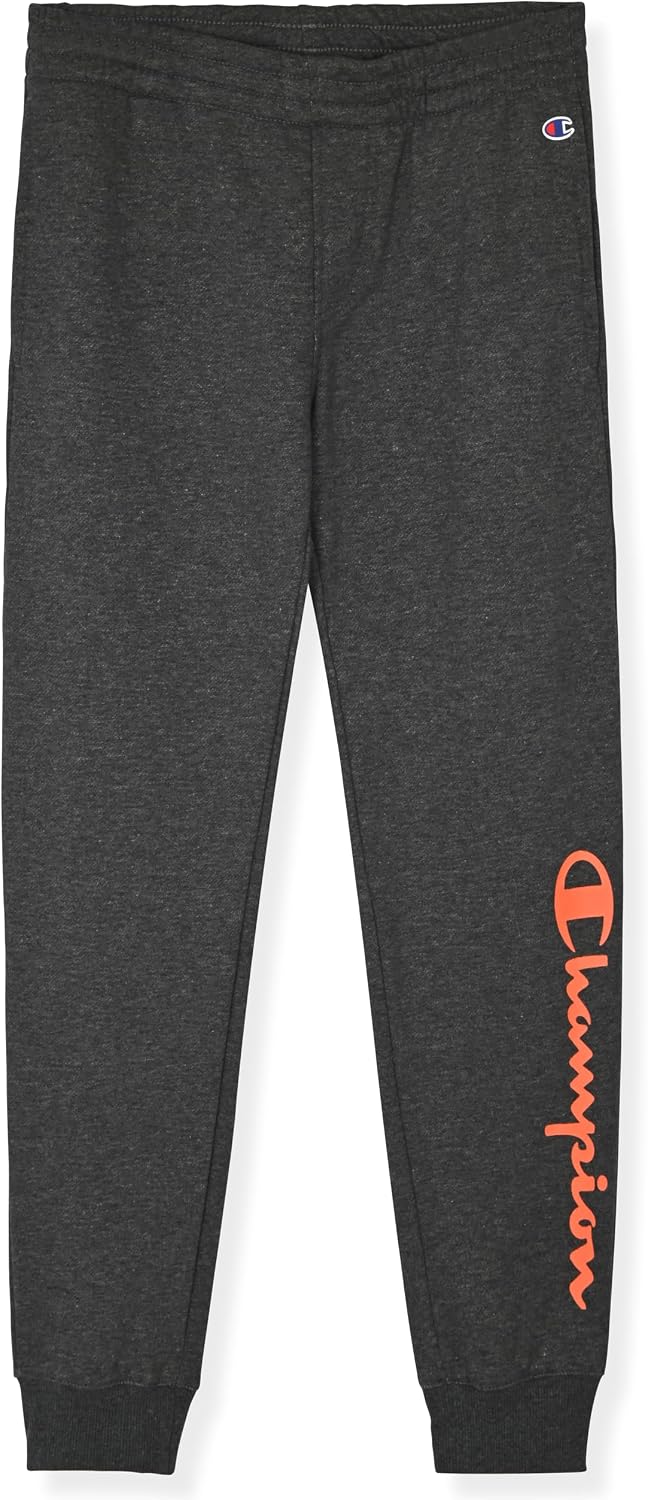 Champion Boys Jogger Set Fleece Hoodie and Sweatpants Tracksuit