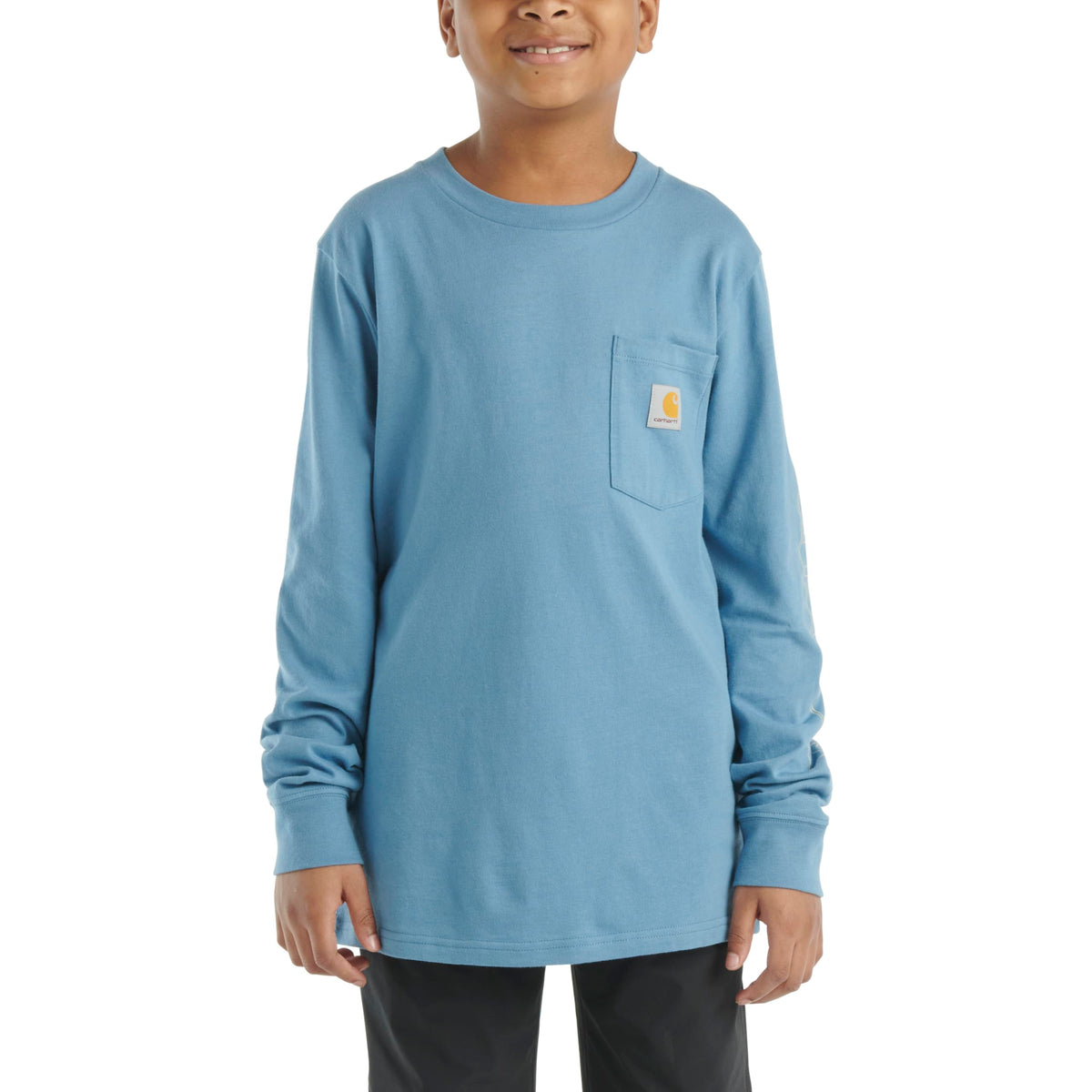 Carhartt Boys Long-Sleeve Pocket T-Shirt