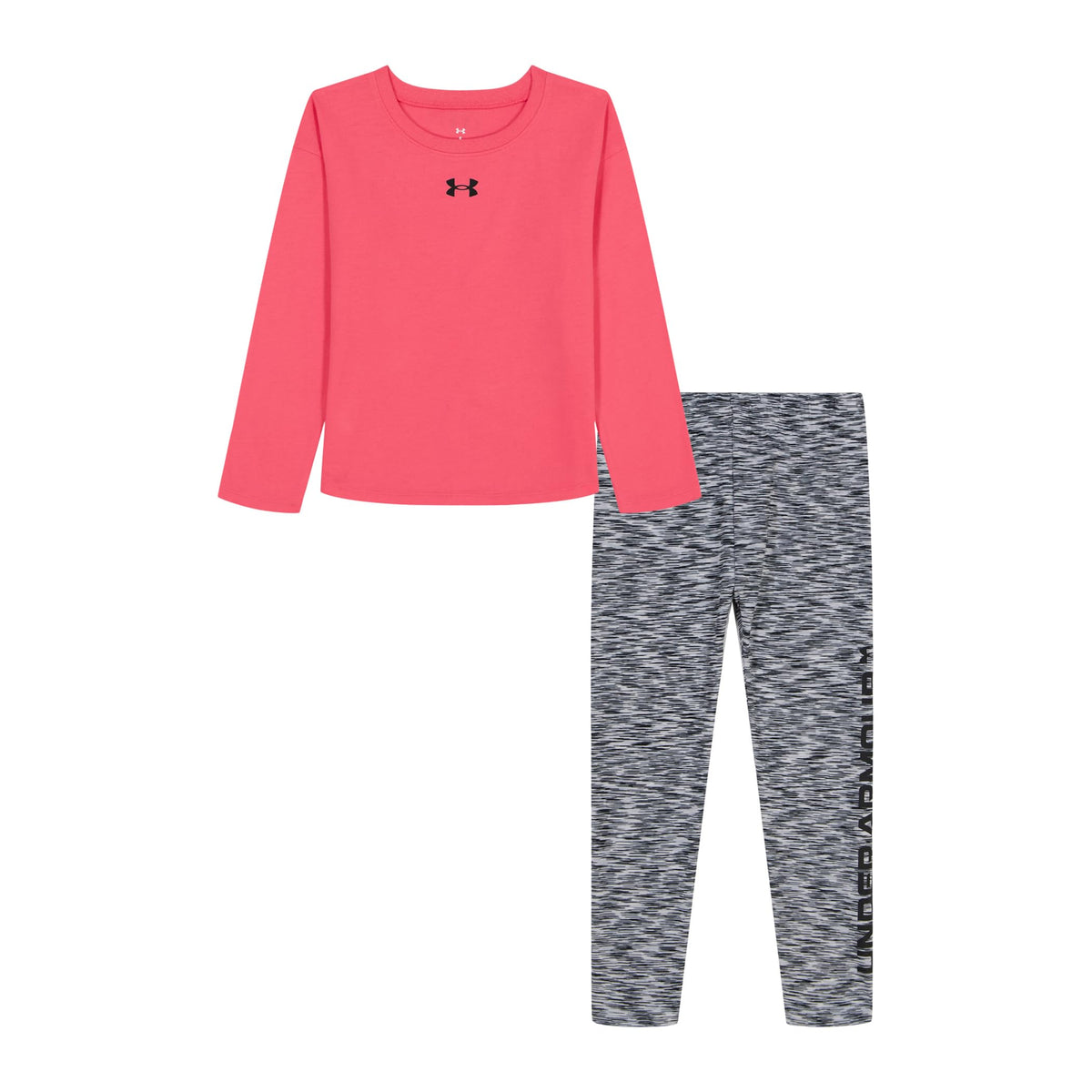 Under Armour Kids Printed LS Leggings Set (Little Kid)