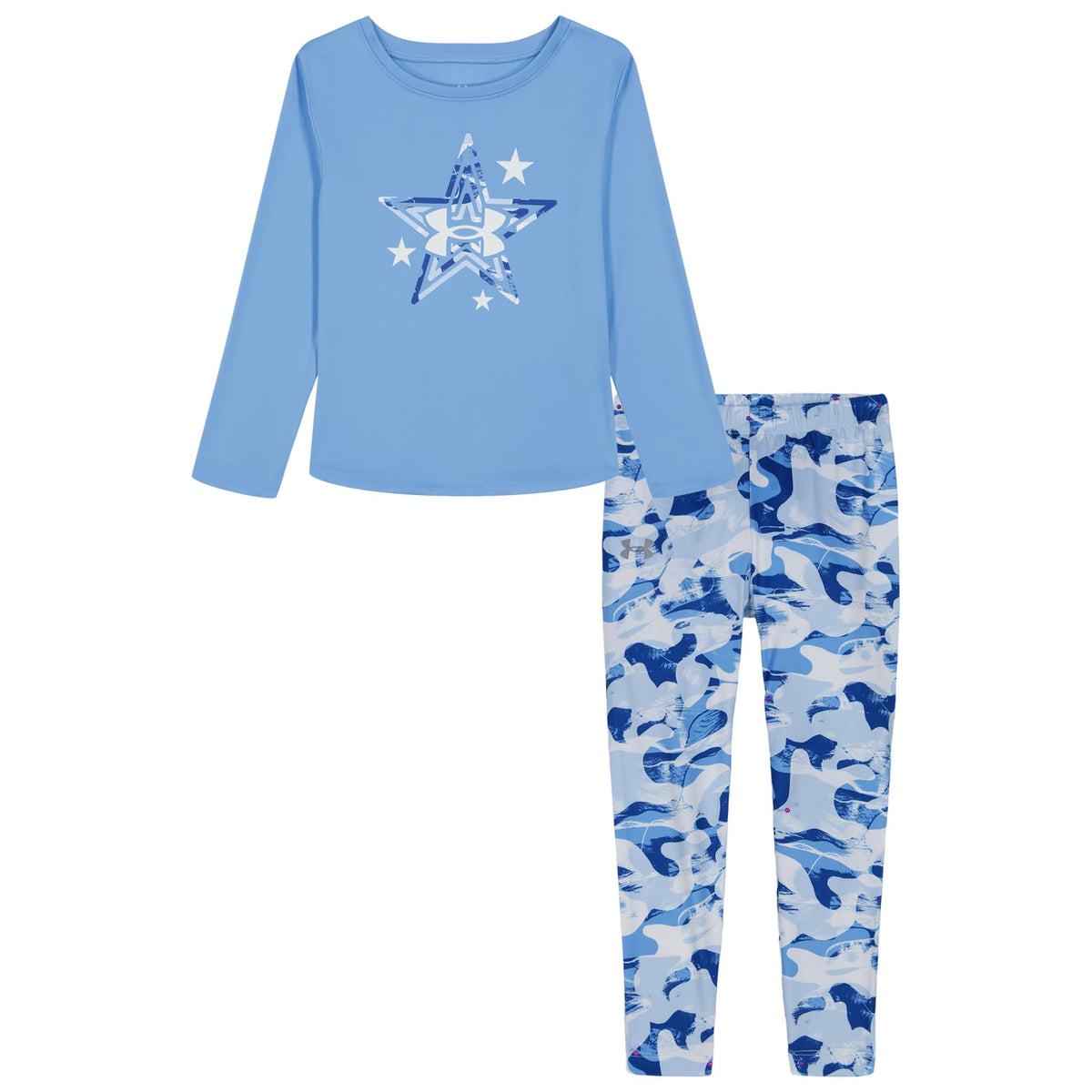 Under Armour Kids Printed LS Leggings Set (Little Kid)