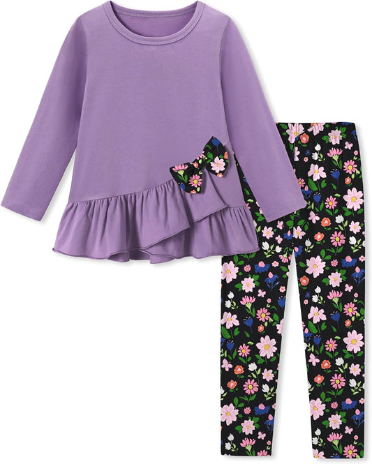 Toddler Girl Clothes 18M-8T Girls Fall Winter Outfit 2Pcs Set