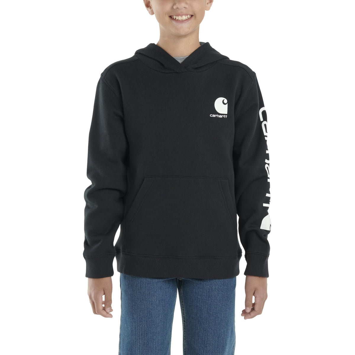 Carhartt Boys Long Sleeve Hooded Sweatshirt