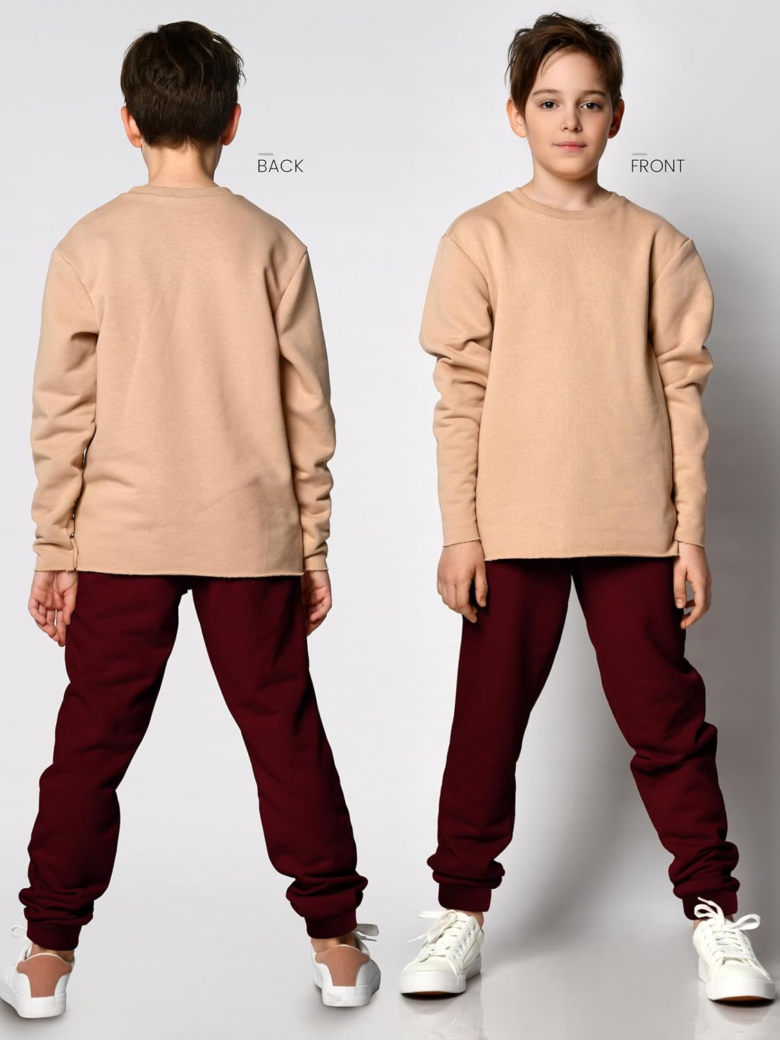 4 Pack Boys Sweatpants Boys Joggers Cotton Kids Youth Athletic Pants Pocket