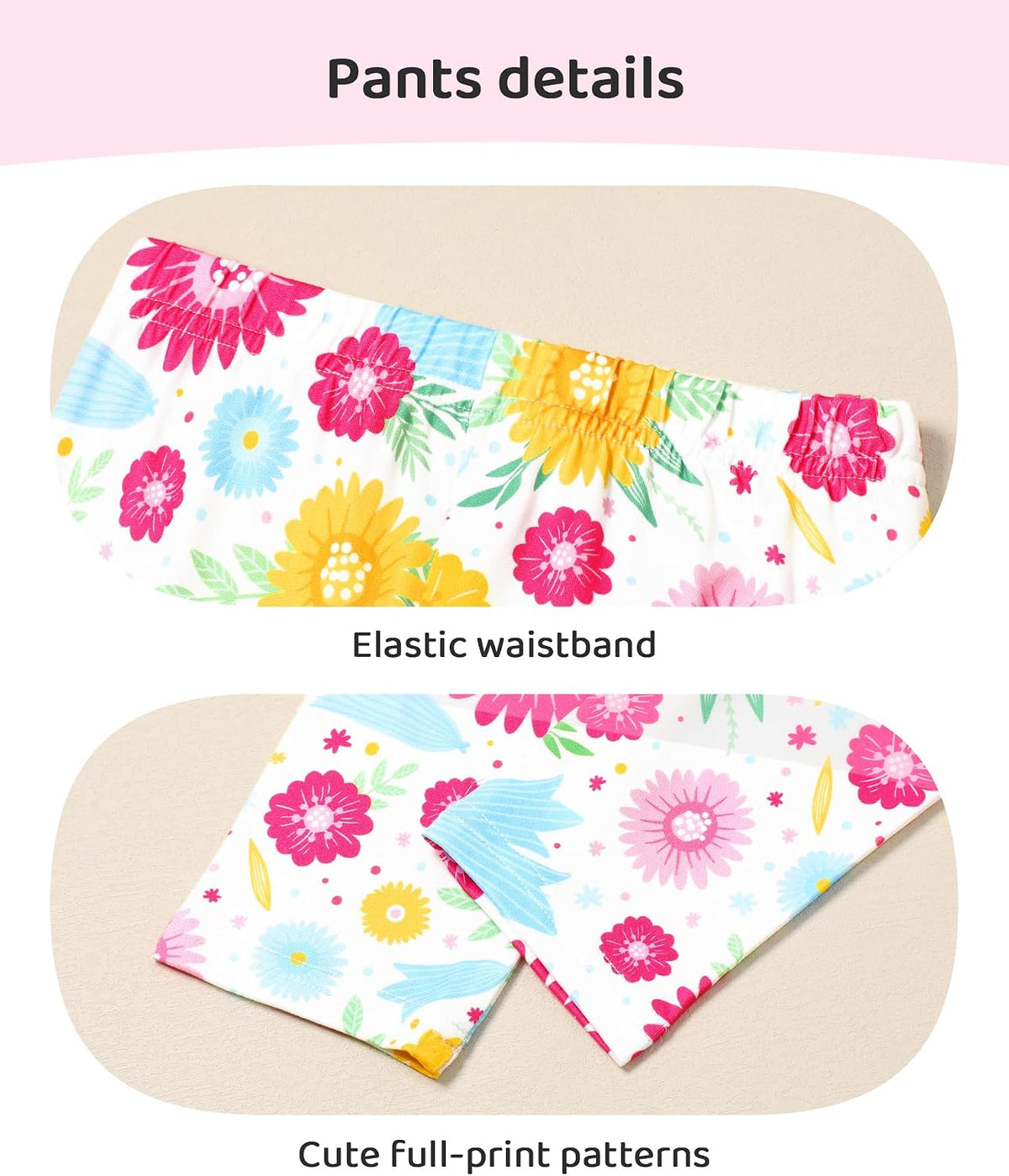 CARETOO Girls' clothing sets Fall Long Sleeve Top Pants Set Size 2-10