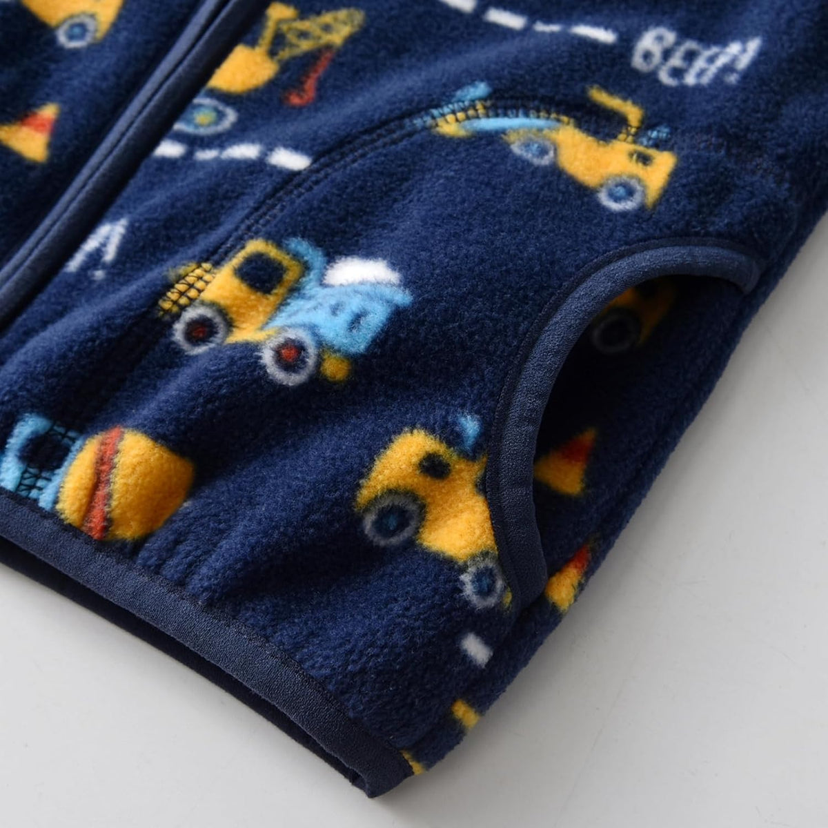 Toddler Boys Girls Fleece Jacket Lightweight Fall Spring 2-12 Years