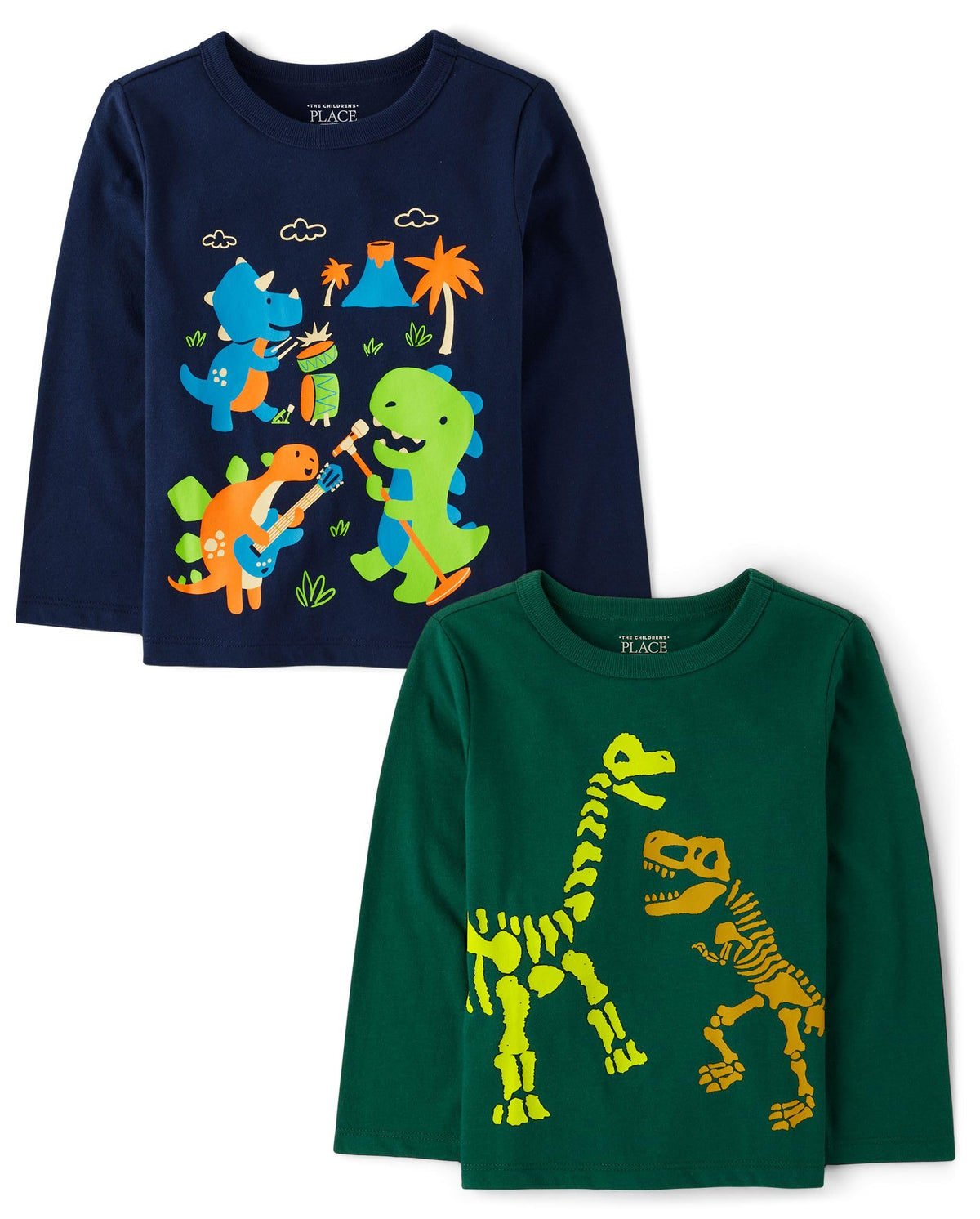 The Children's Place,Baby Boys,and Toddler Assorted Everyday Long Sleeve Graphic T-Shirts