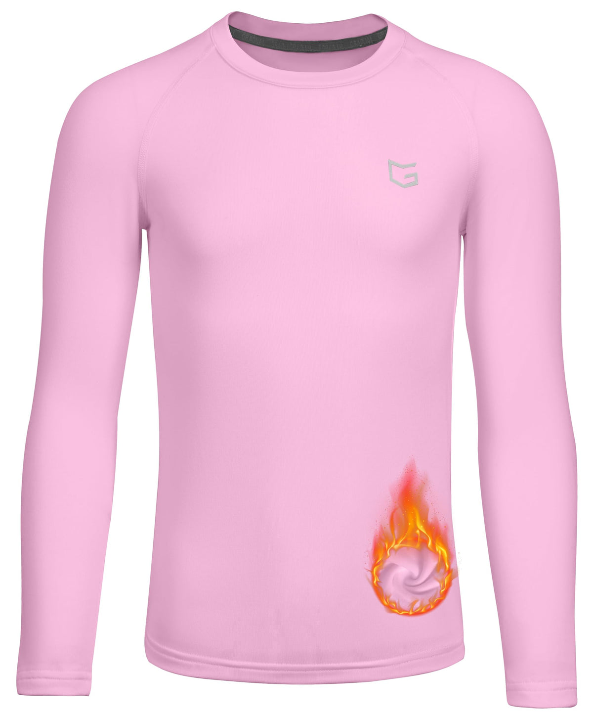 G Gradual Youth Boys Compression Thermal Shirt Long Sleeve