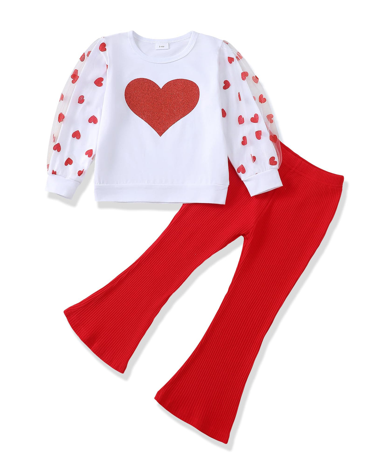 SODLON Girls Clothes Kids Winter Outfits Little Girl Clothing Sets 3-8Y