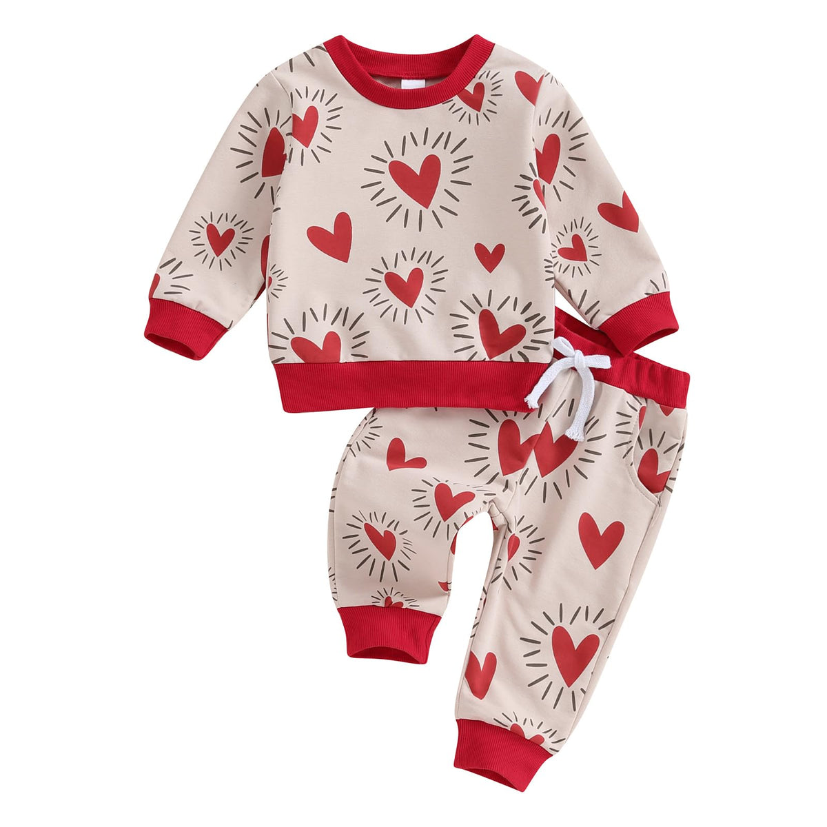 Toddler Baby Girl Clothes 6 12 18 24 Months Fall Outfits Sweatshirt Pants