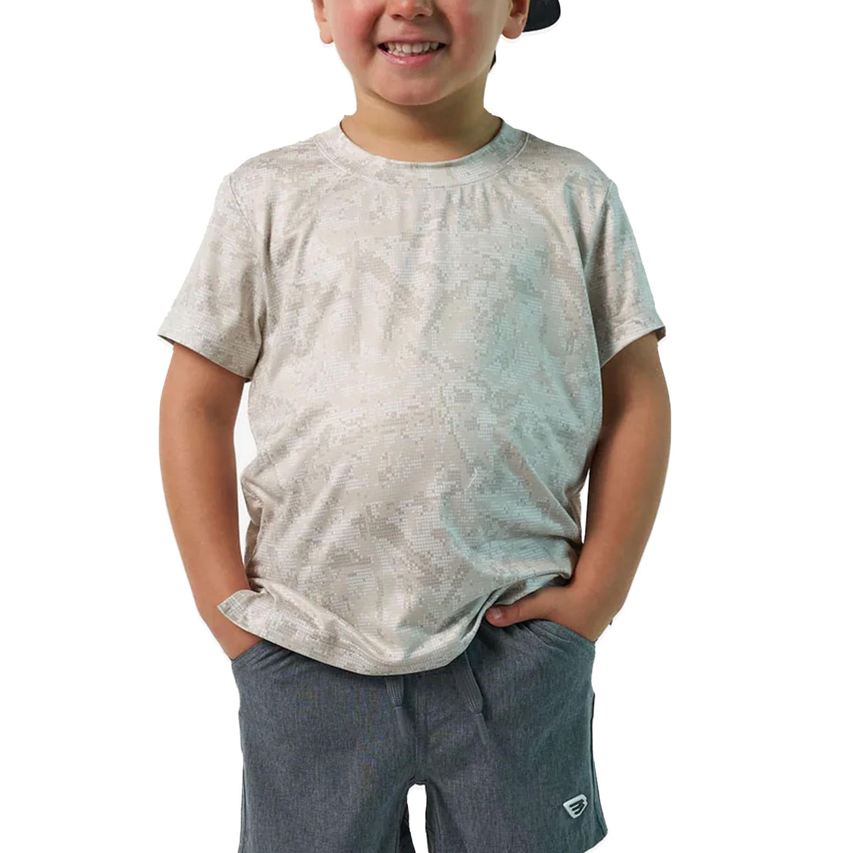 Burlebo Youth Go to Tee Lightweight Performance T Shirt for Kids, Breathable Athletic Short Sleeve Shirt