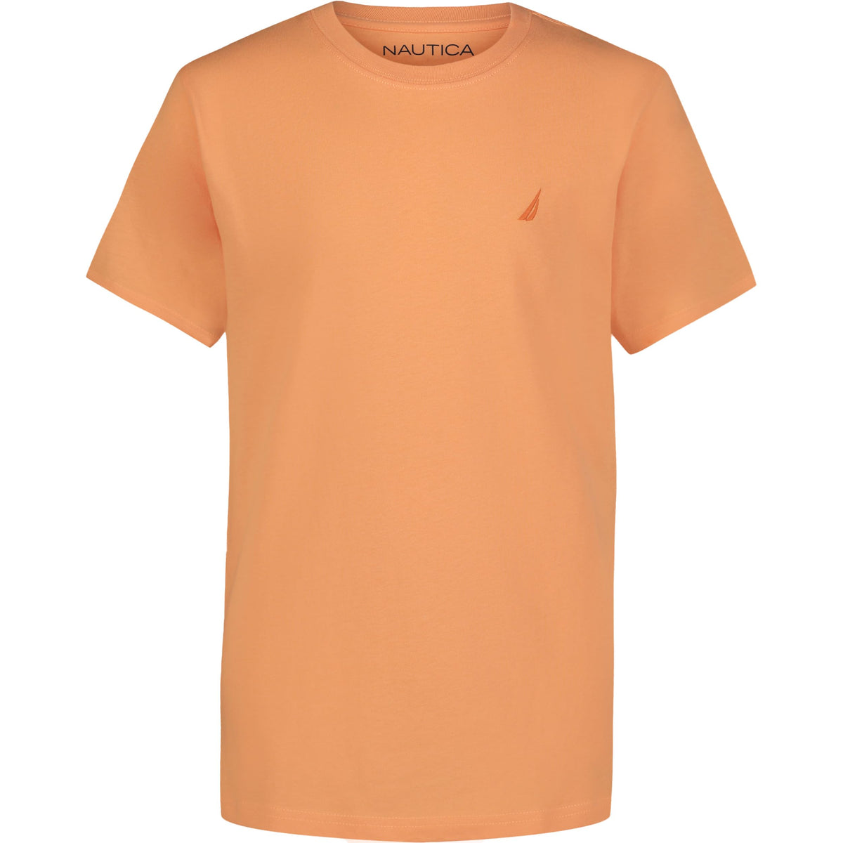 Nautica Boys' Short Sleeve Solid Crewneck T-Shirt