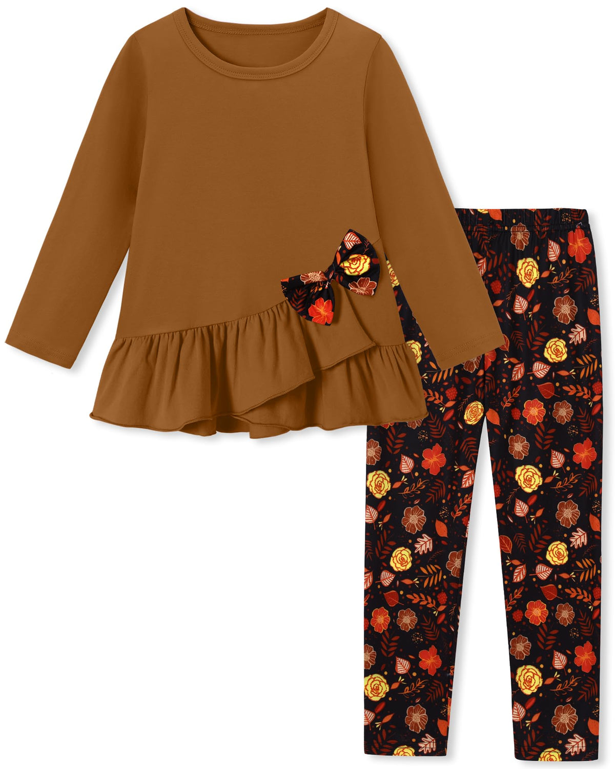 Toddler Girl Clothes 18M-8T Girls Fall Winter Outfit 2Pcs Set