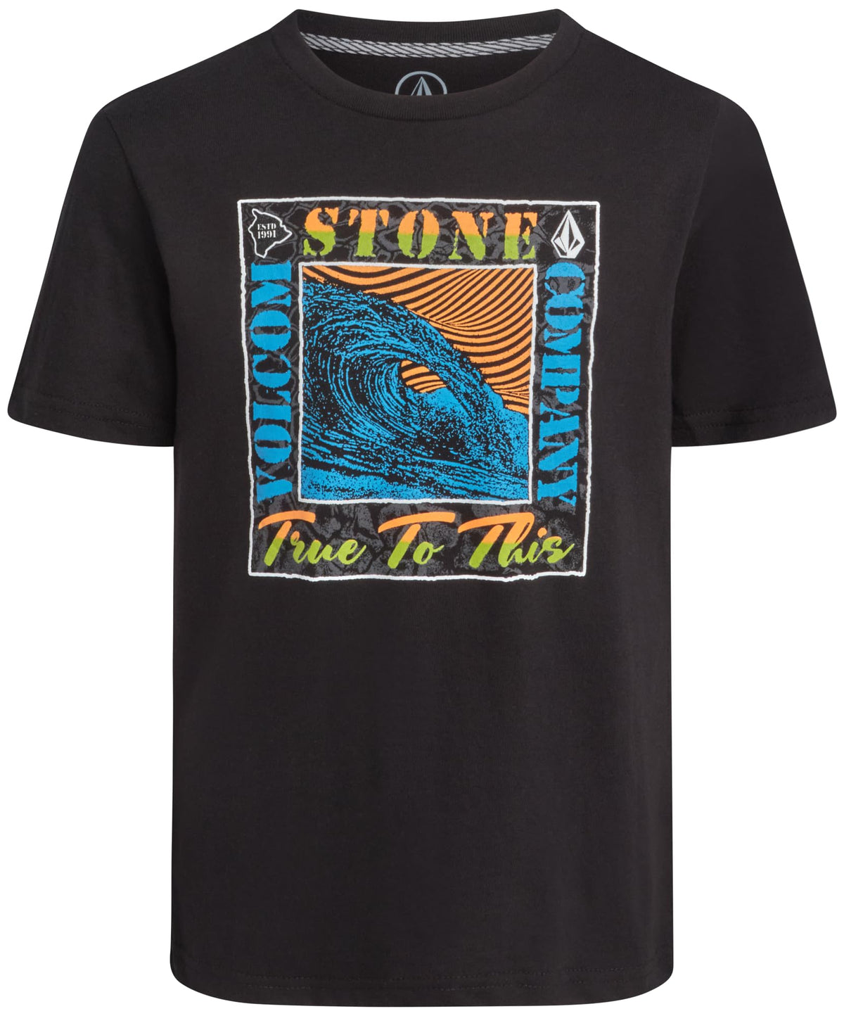Volcom Boys T Shirt Cotton Blend Short Sleeve Graphic Tees for Boys