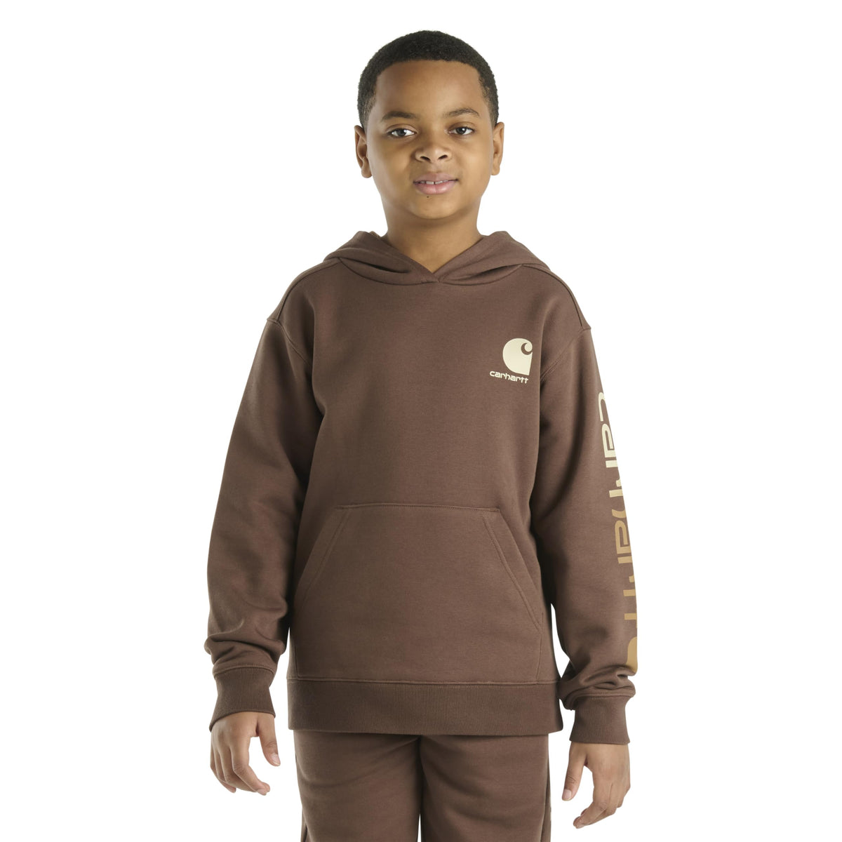 Carhartt Boys Long Sleeve Hooded Sweatshirt