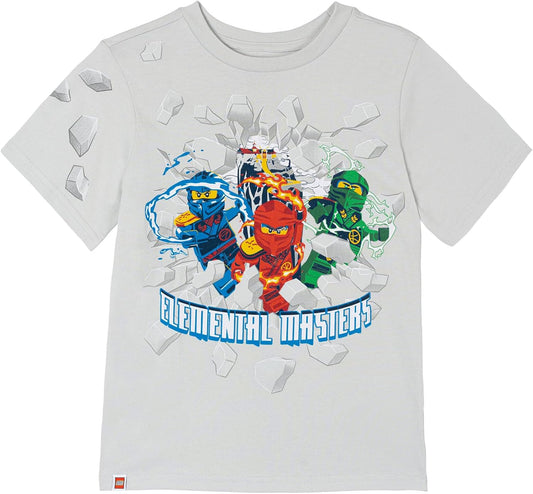 LEGO Boys' Short Sleeve Graphic T-Shirt Toddler to Big Kid