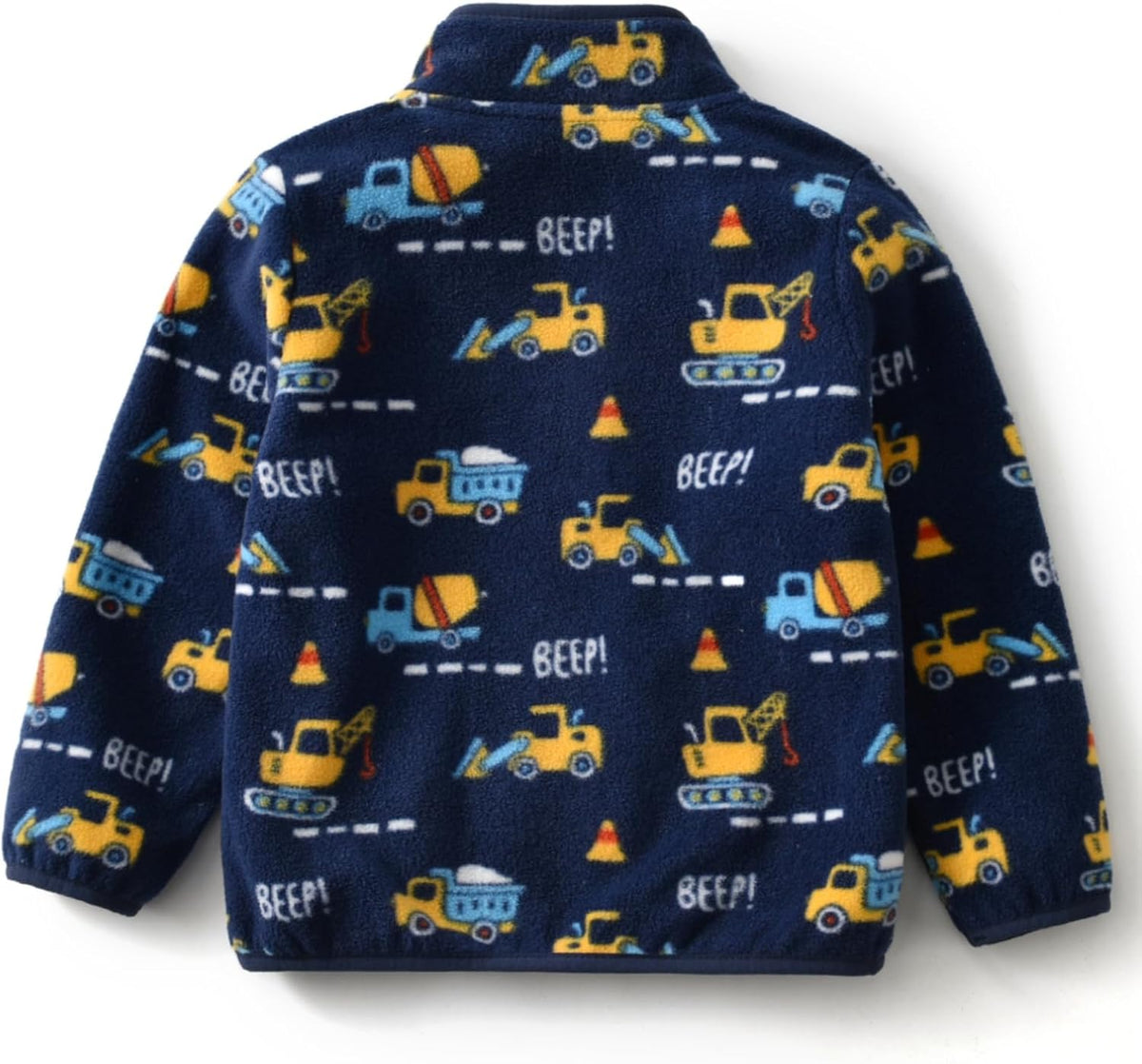 Toddler Boys Girls Fleece Jacket Lightweight Fall Spring 2-12 Years