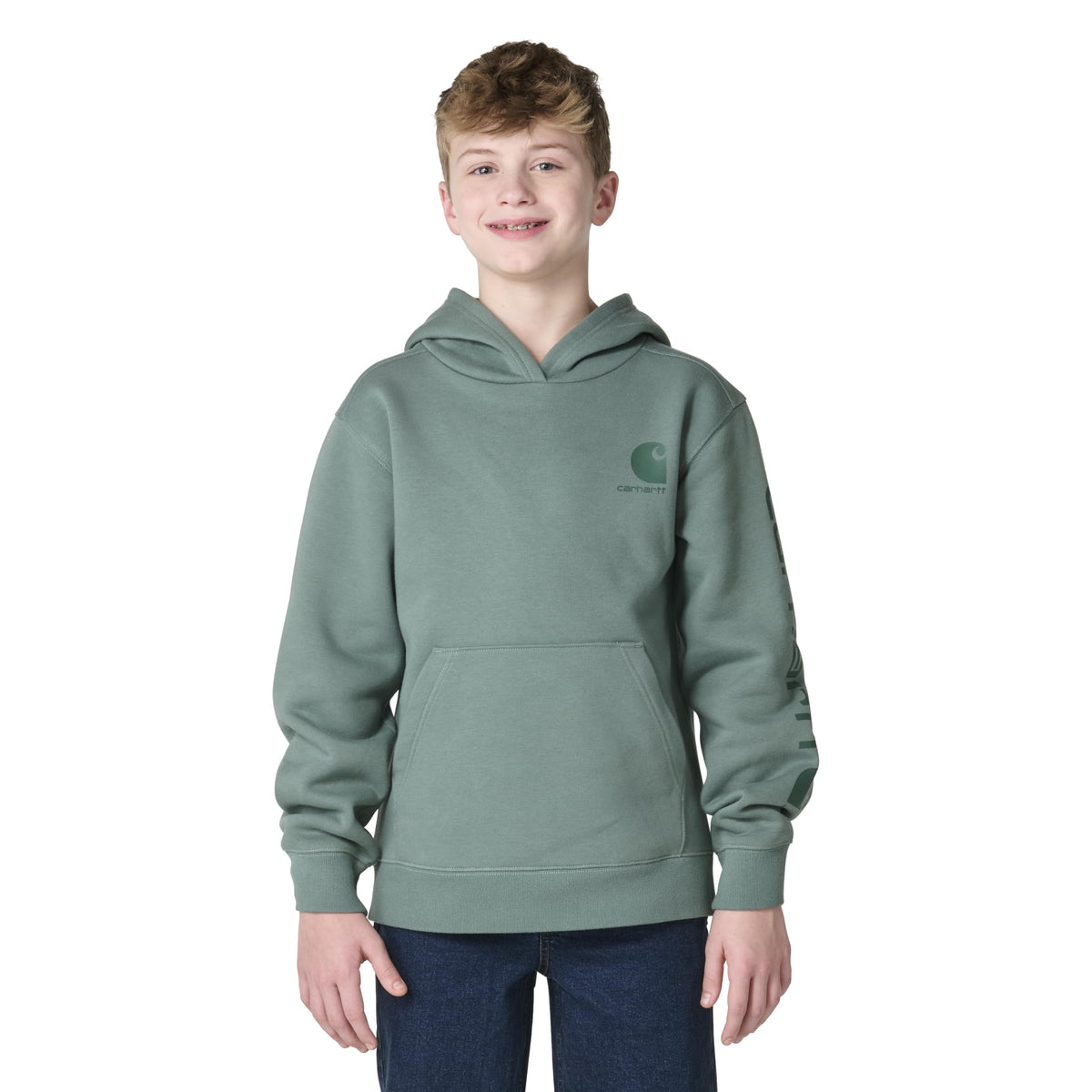 Carhartt Boys Long Sleeve Hooded Sweatshirt