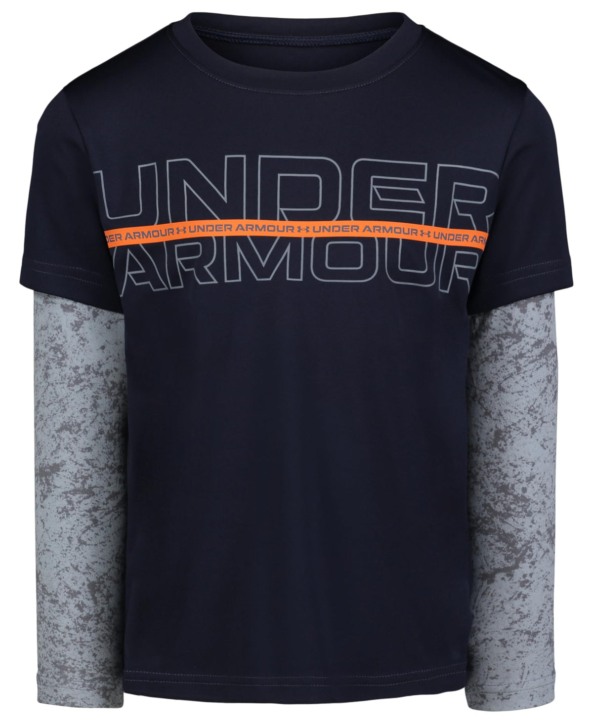 Under Armour Boys' Long Sleeve Logo Graphic T-Shirt, Relaxed Fit
