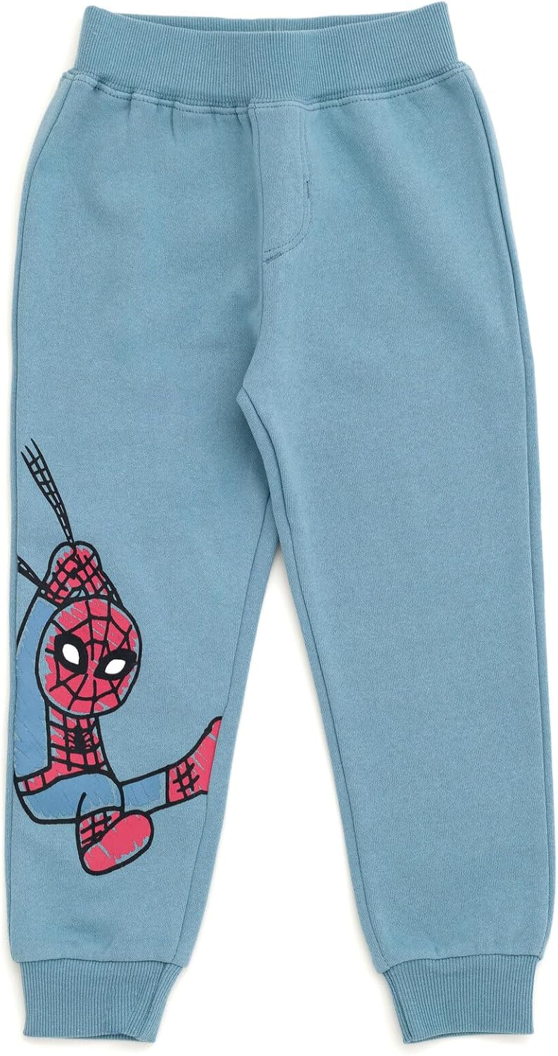 Marvel Comics Boys' Fleece 2-Piece Sweatshirt and Pants Set