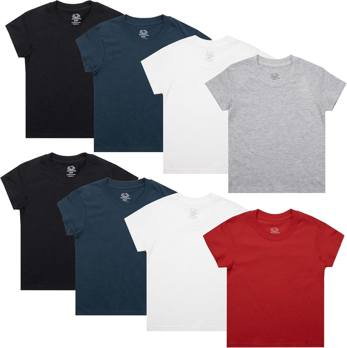 Fruit of The Loom Boys' Eversoft Cotton Undershirts, T Shirts & Tank Tops