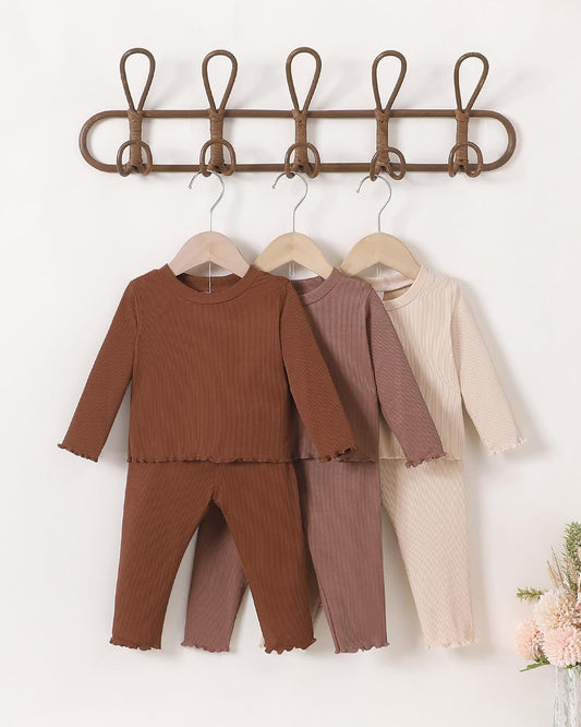 Toddler Baby Girl Clothes Outfits 6-Piece Fall Winter Clothing Set