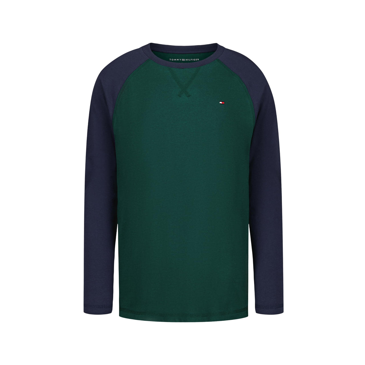 Tommy Hilfiger Boys' Long Sleeve Crew Neck T-Shirt