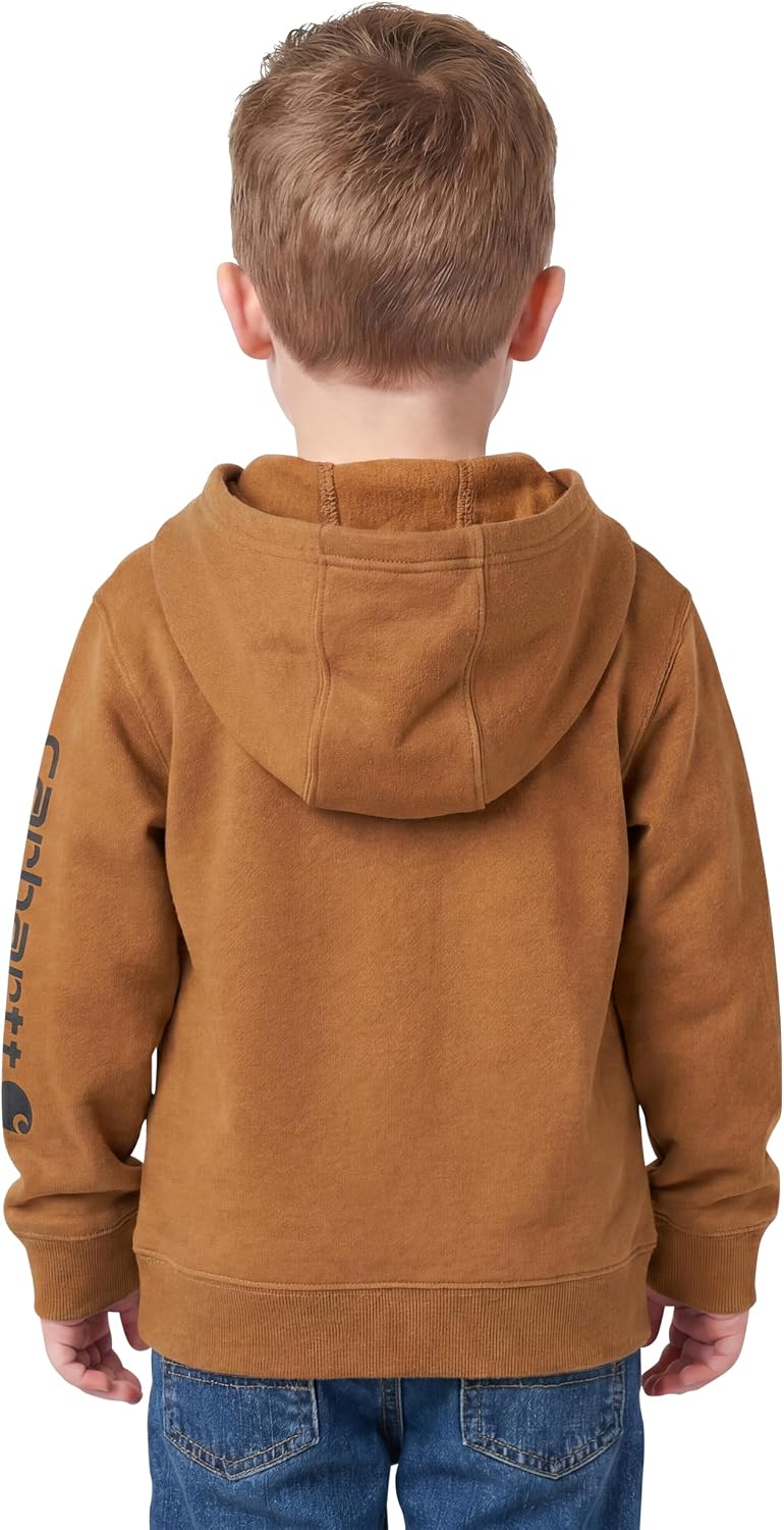 Carhartt Kid's CA6273 Long-Sleeve Half-Zip Sweatshirt - Boys