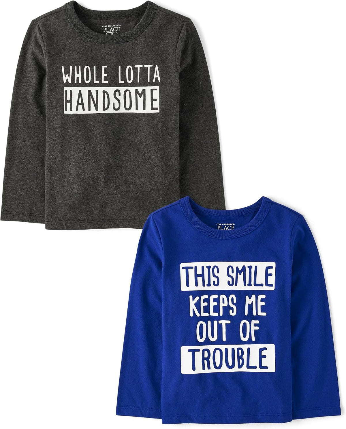 The Children's Place,Baby Boys,and Toddler Assorted Everyday Long Sleeve Graphic T-Shirts