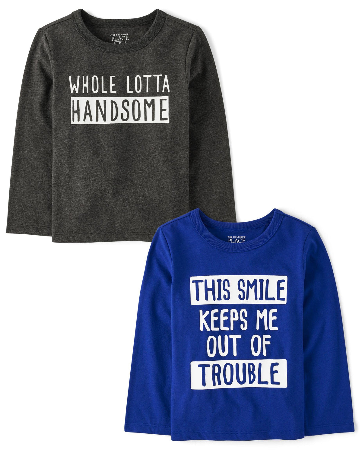 The Children's Place,Baby Boys,and Toddler Assorted Everyday Long Sleeve Graphic T-Shirts