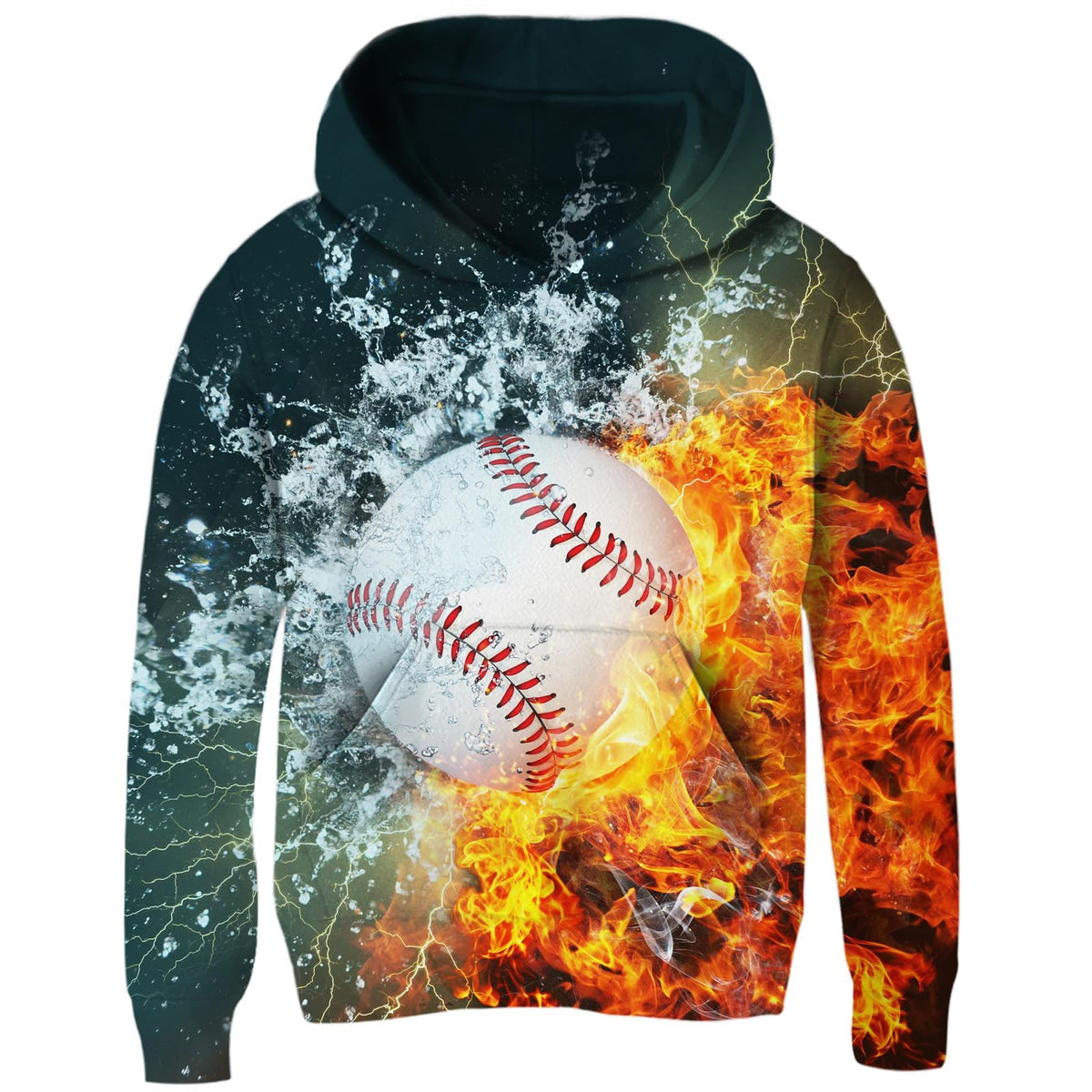 Idgreatim Boys Girls Hoodies Kids 3D Graphic Hooded Sweatshirts size 6-16