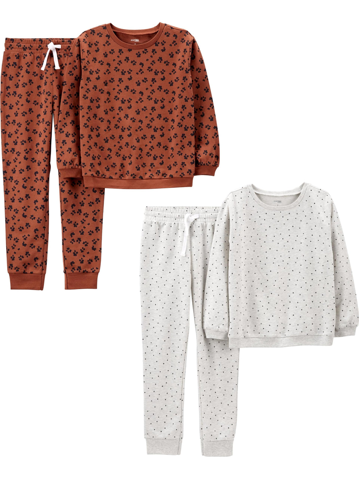 Simple Joys by Carter's Girls 4 piece Playwear Set