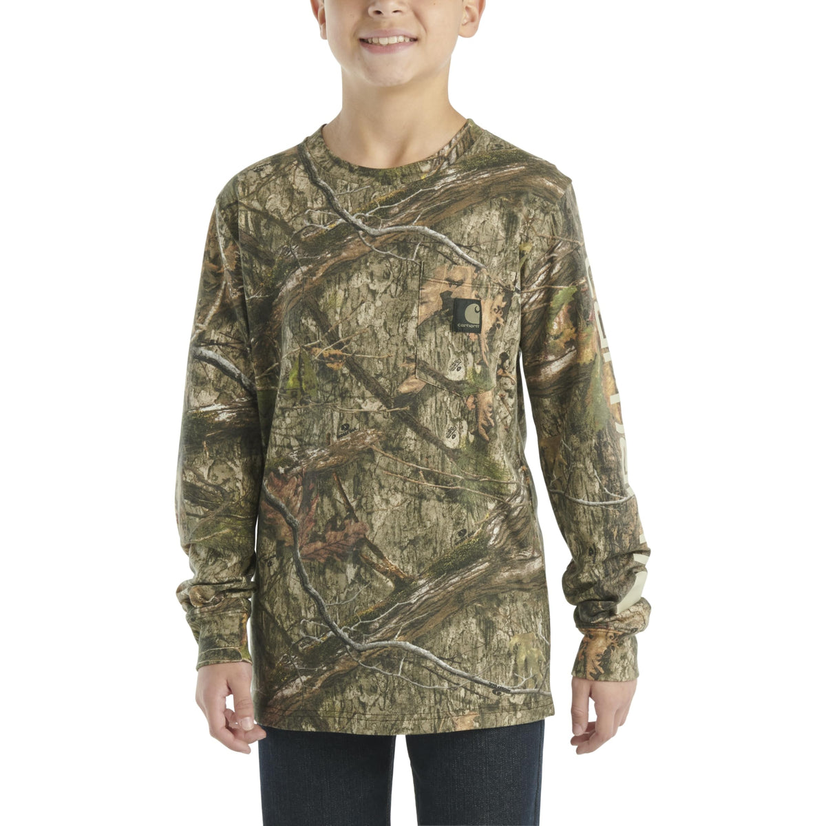 Carhartt Boys Long-Sleeve Pocket T-Shirt
