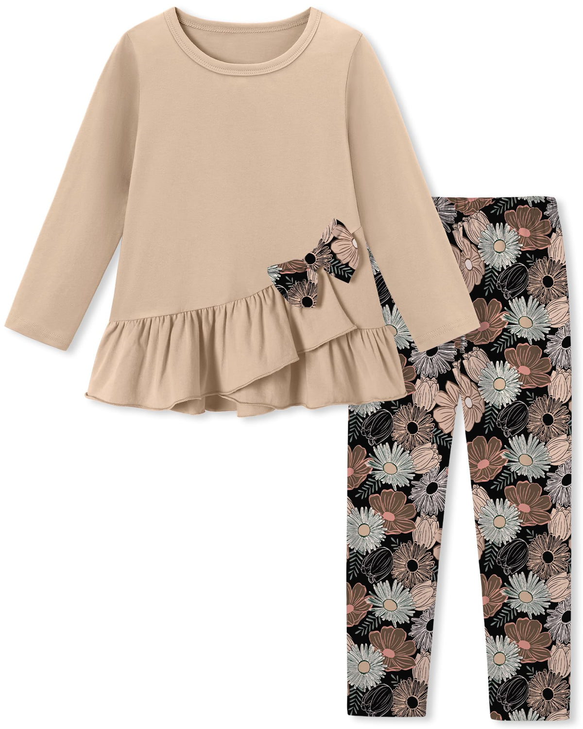 Toddler Girl Clothes 18M-8T Girls Fall Winter Outfit 2Pcs Set