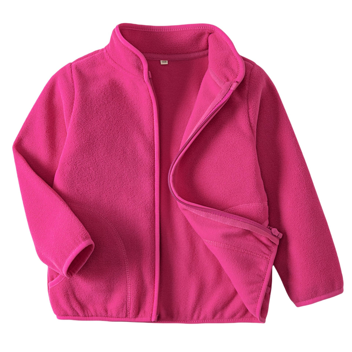 Toddler Boys Girls Fleece Jacket Lightweight Fall Spring 2-12 Years