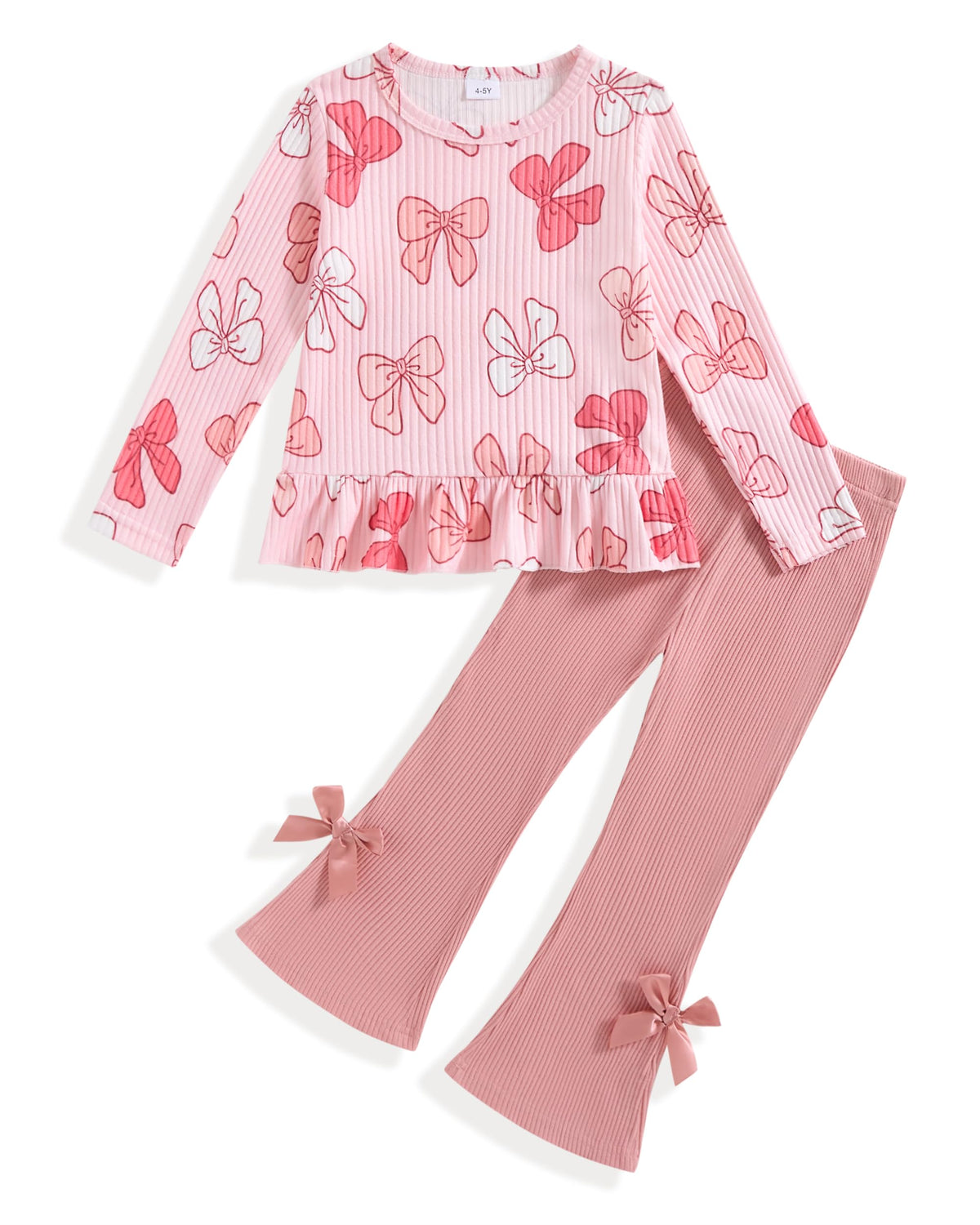 Toddler Girl Clothes Cute Ruffle Fall Outfits for Kids Girls