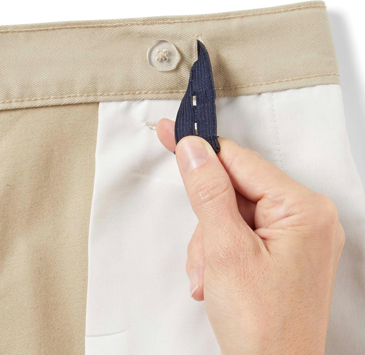 French Toast Boys' Adjustable Waist Relaxed Fit Twill Pant
