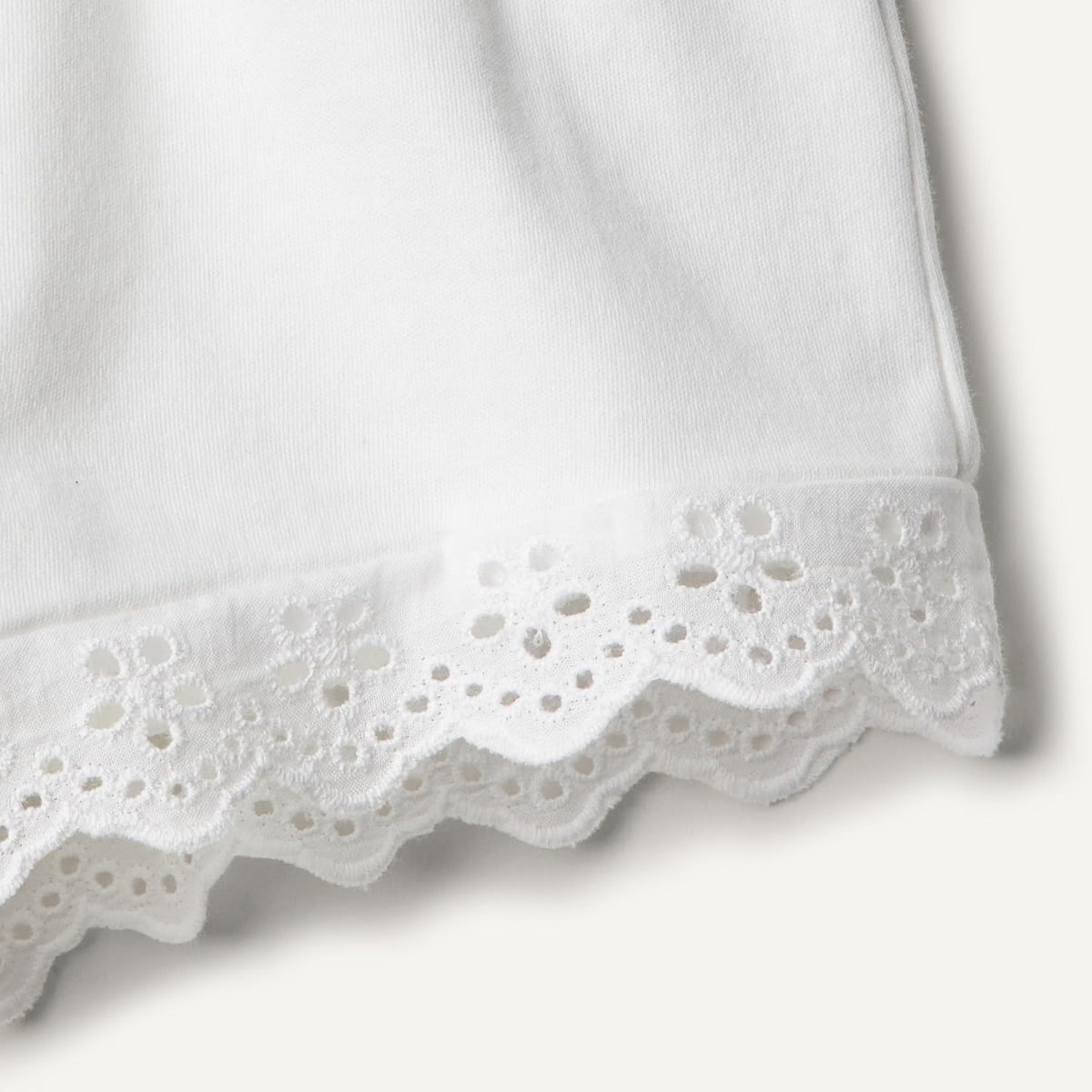 Amazon Essentials x Sofia Grainge Toddlers and Baby Girls' Cotton Eyelet Top & Shorts Play Set, Multipacks