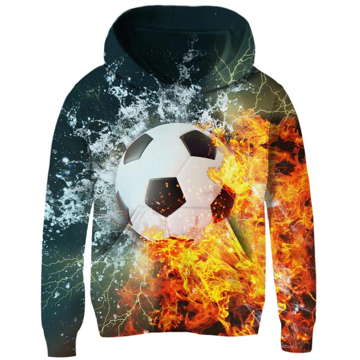Idgreatim Boys Girls Hoodies Kids 3D Graphic Hooded Sweatshirts size 6-16