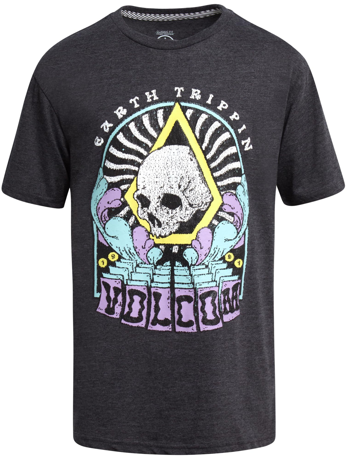 Volcom Boys T Shirt Cotton Blend Short Sleeve Graphic Tees for Boys