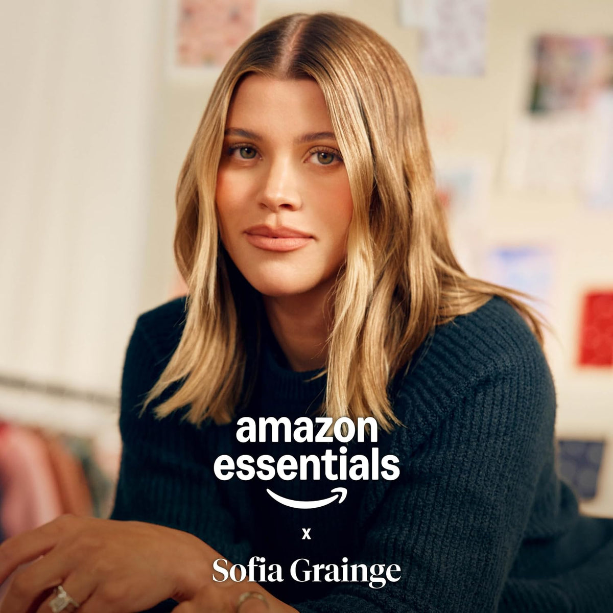 Amazon Essentials x Sofia Grainge Unisex Toddlers and Babies' Sweatshirt & Sweatpant Set