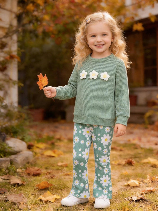 Vibebox Toddler Baby Girl Clothes Fall Winter Outfits Gift for Girls 12M-5T