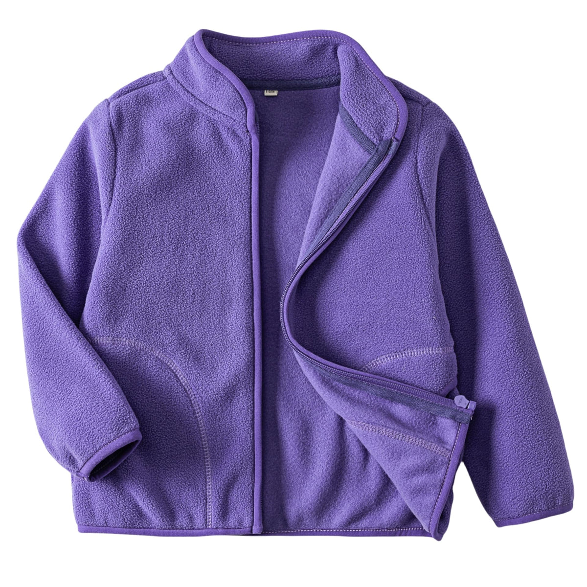 Toddler Boys Girls Fleece Jacket Lightweight Fall Spring 2-12 Years